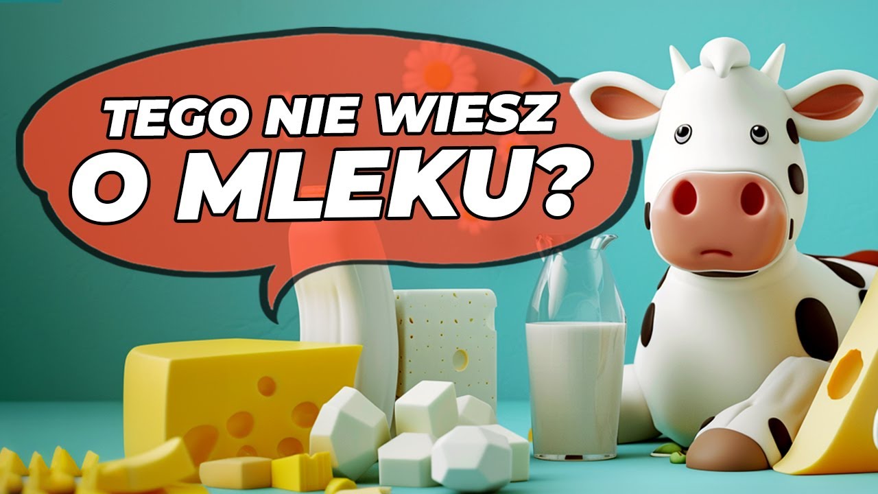 Mleko jest nie tylko pyszne ale i zdrowe!