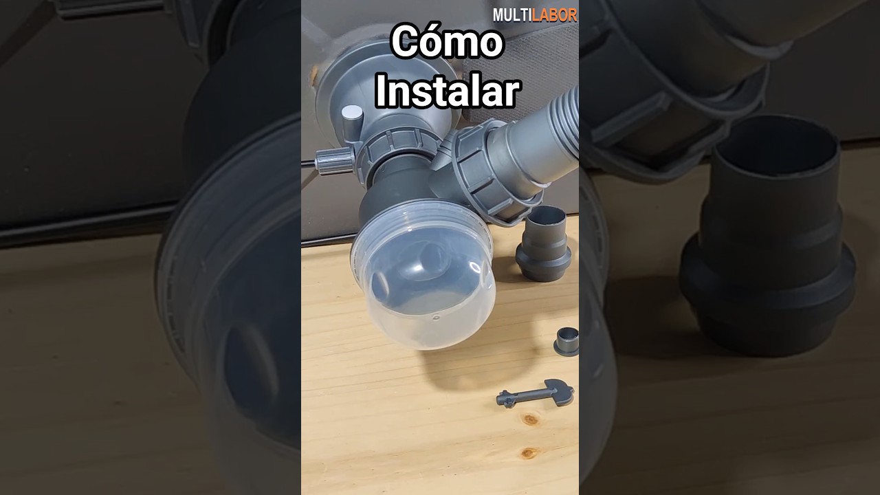 Como INSTALAR desague de lavadero de cocina