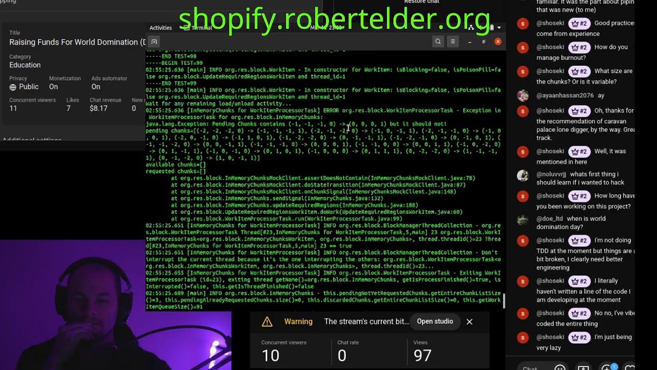Raising Funds For World Domination (Day 328)