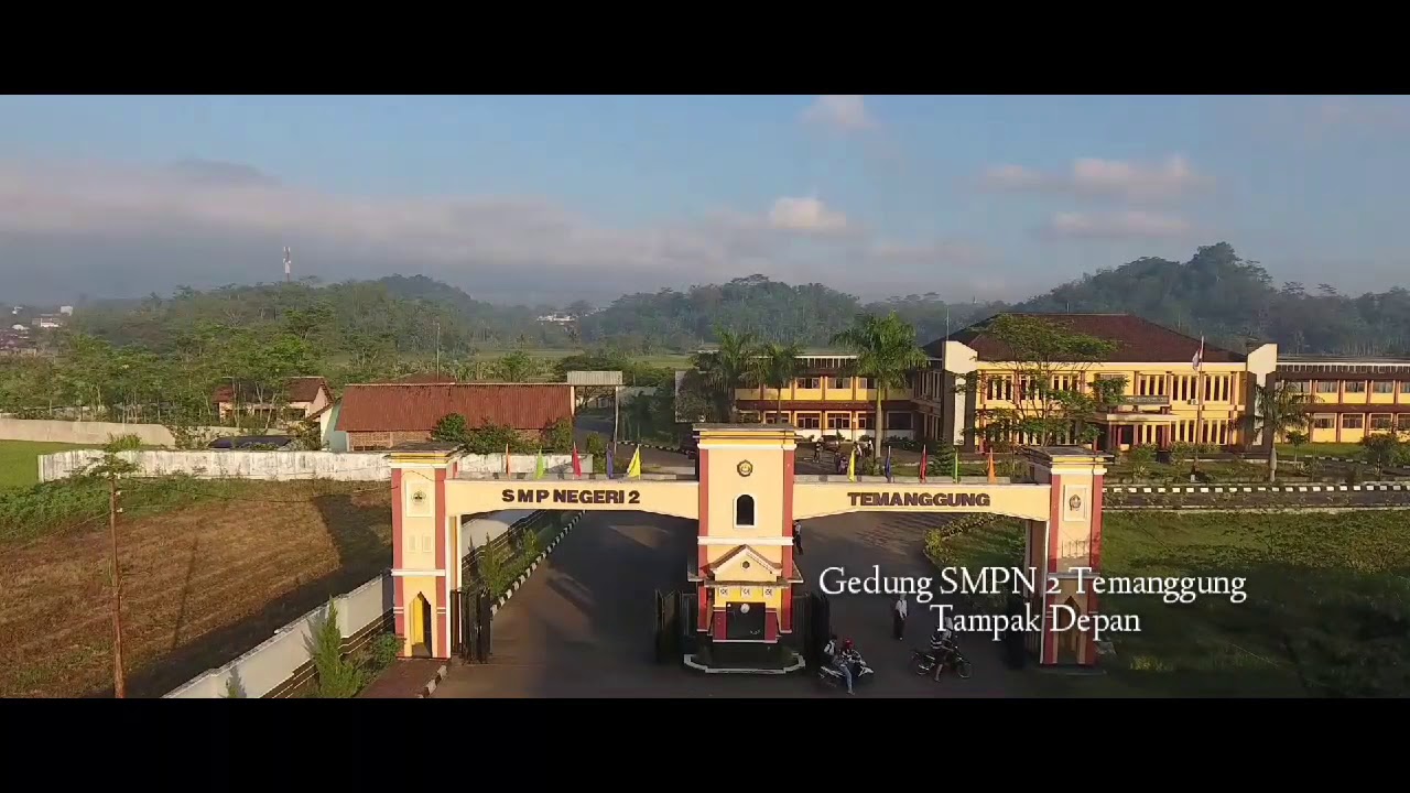 GEDUNG SMPN 2 TEMANGGUNG (VIDEO DRONE)