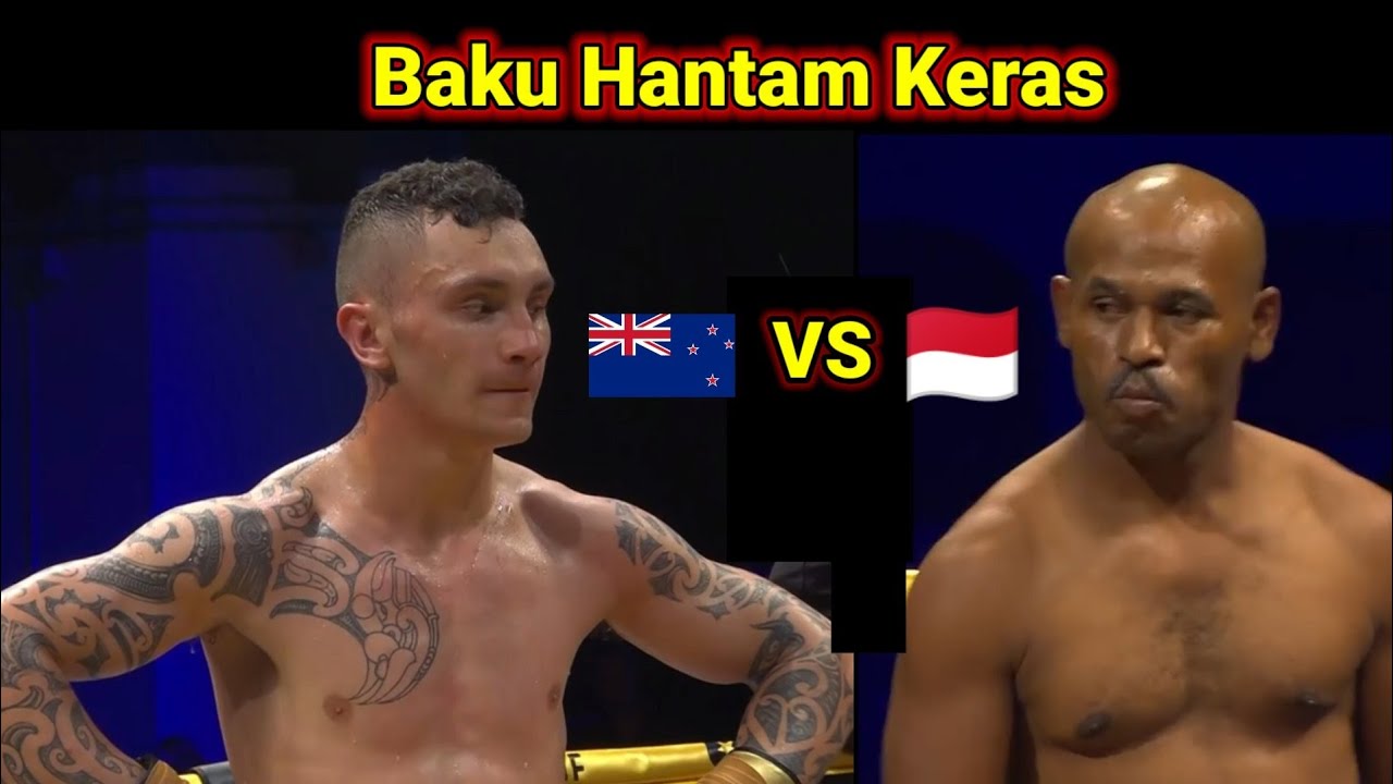 Baku Hantam🥊Petinju Indonesia Mirip Mike Tyson Asal Merauke Papua Vs Petinju New Zealand