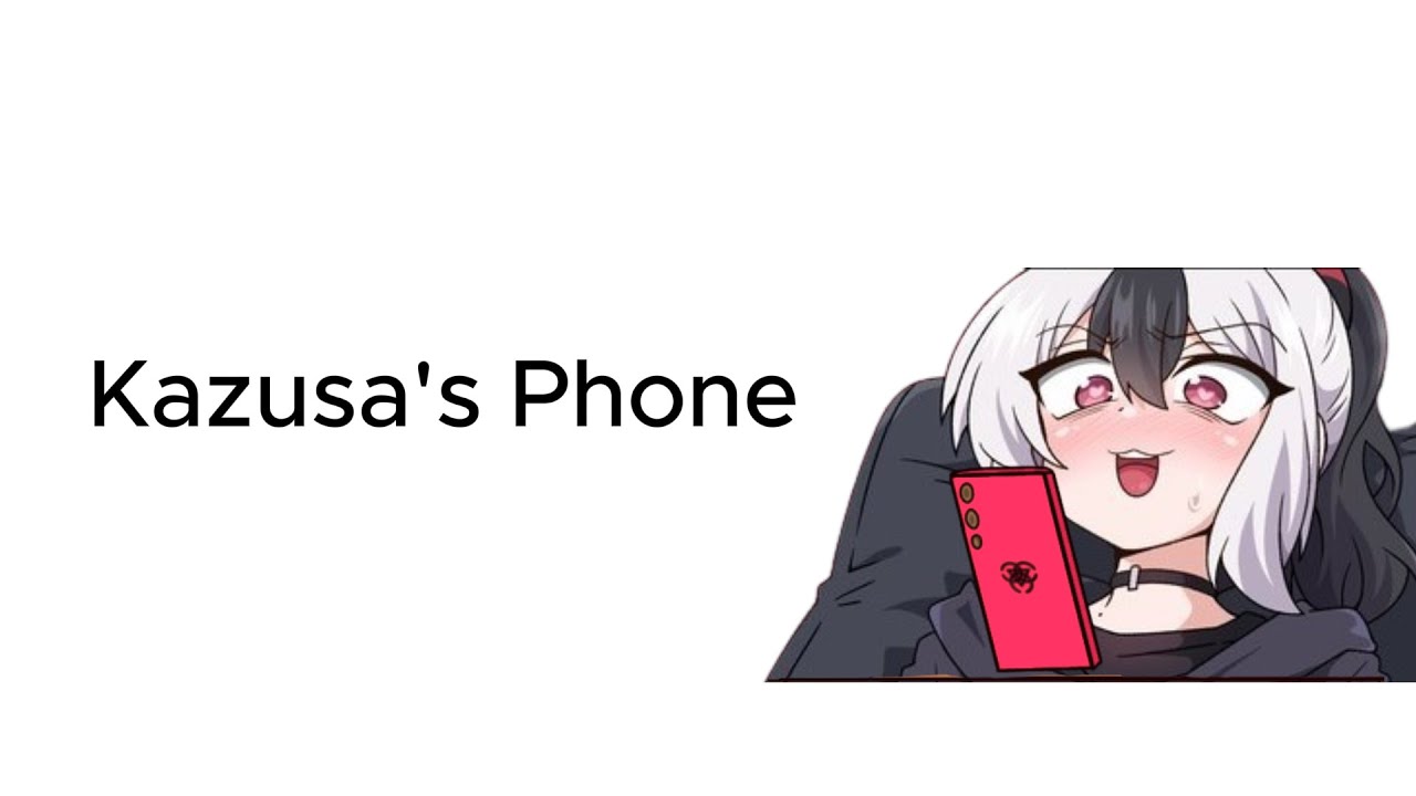 Kazusa's Phone [Kayoko loves Kats] (Blue Archive)