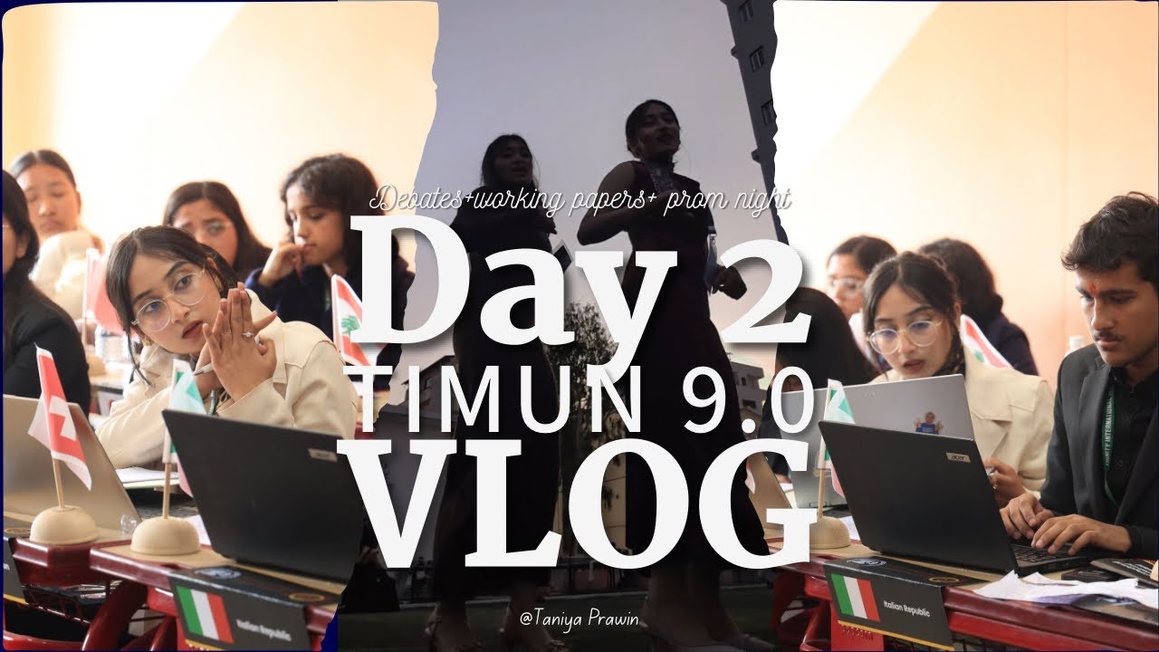 Trinity International Model United Nations 9.0 (TIMUN 9.0)2026 DAY 2 vlog// MUN in Nepal  #trinitian