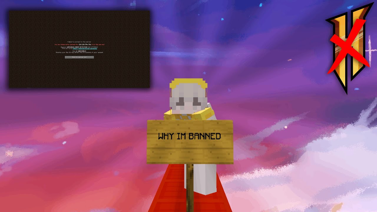Johnwy explains why he's banned from Hypixel