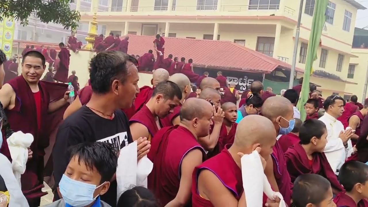 2026 དེ་རིང་ཞོགས་པ་རྒྱལ་བ་བྱམས་པ་གདན་འདྲེན། #mundgod Gaden monastery. 