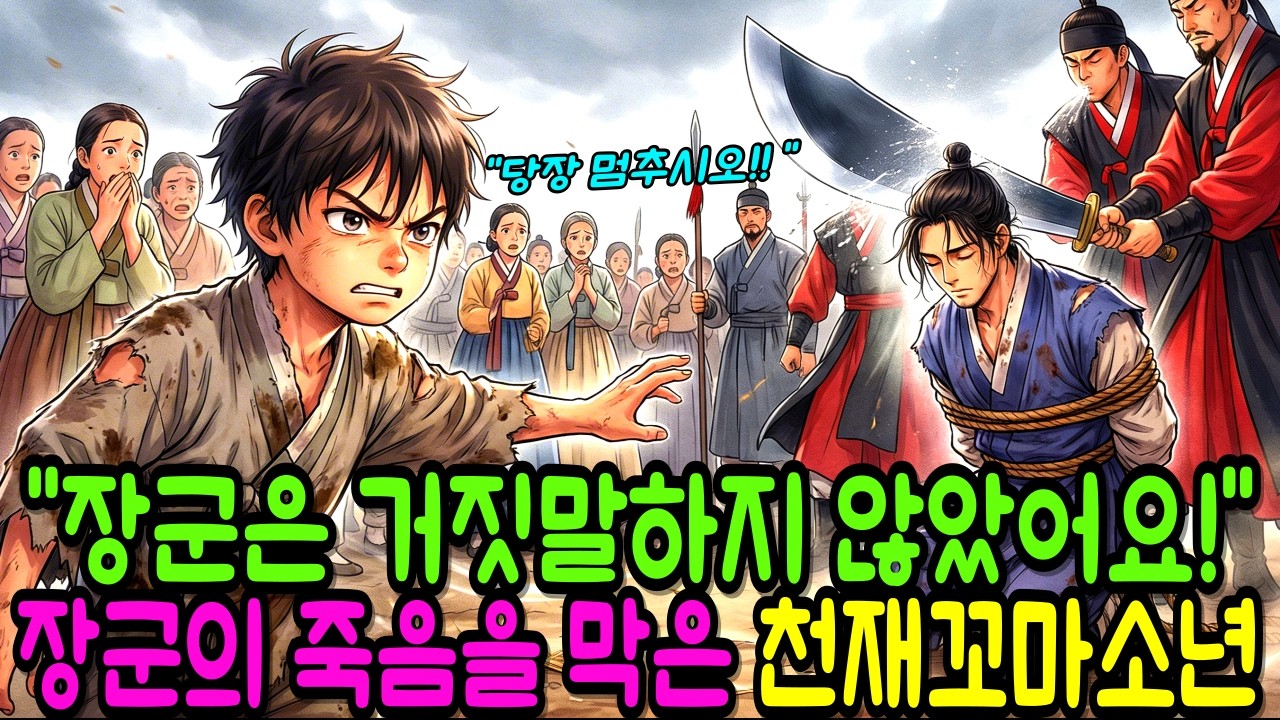 조선의 누명 쓴 충신의 처형을 막은 천재꼬마의 정체 #옛날이야기 #재미있는이야기 #민담 #설화 #오디오북 #수면동화 #야담