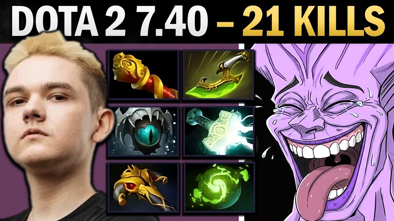 Faceless Void Pro Carry with 21 Kills and Swift - Dota 2 Gameplay