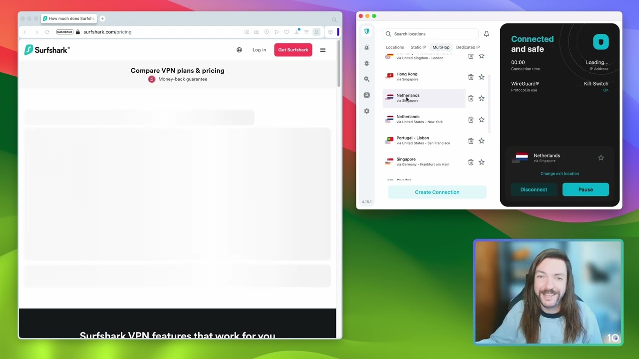 How to Easily Use Double VPN (Multi-hop) | Demo Using Surfshark