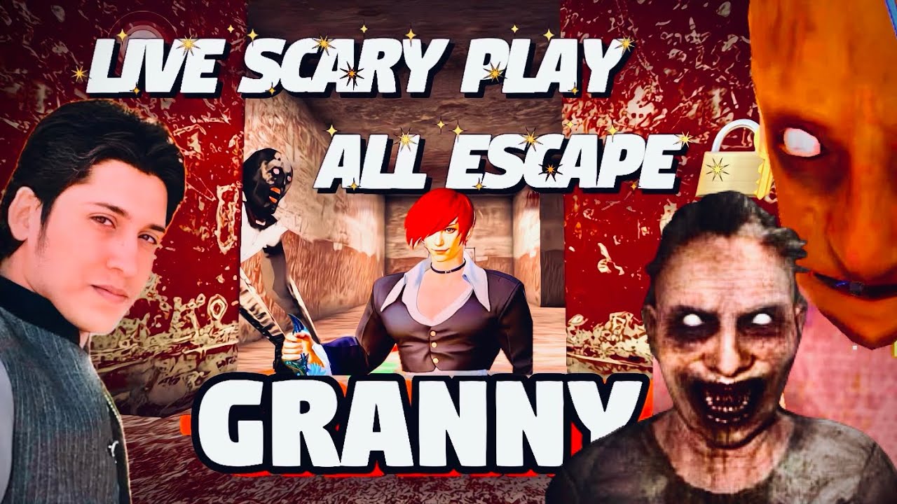 GRANNY GRANDPA.2 | DANGEROUS | SCARY HORROR HOME 🔐| LIVE All Escape |