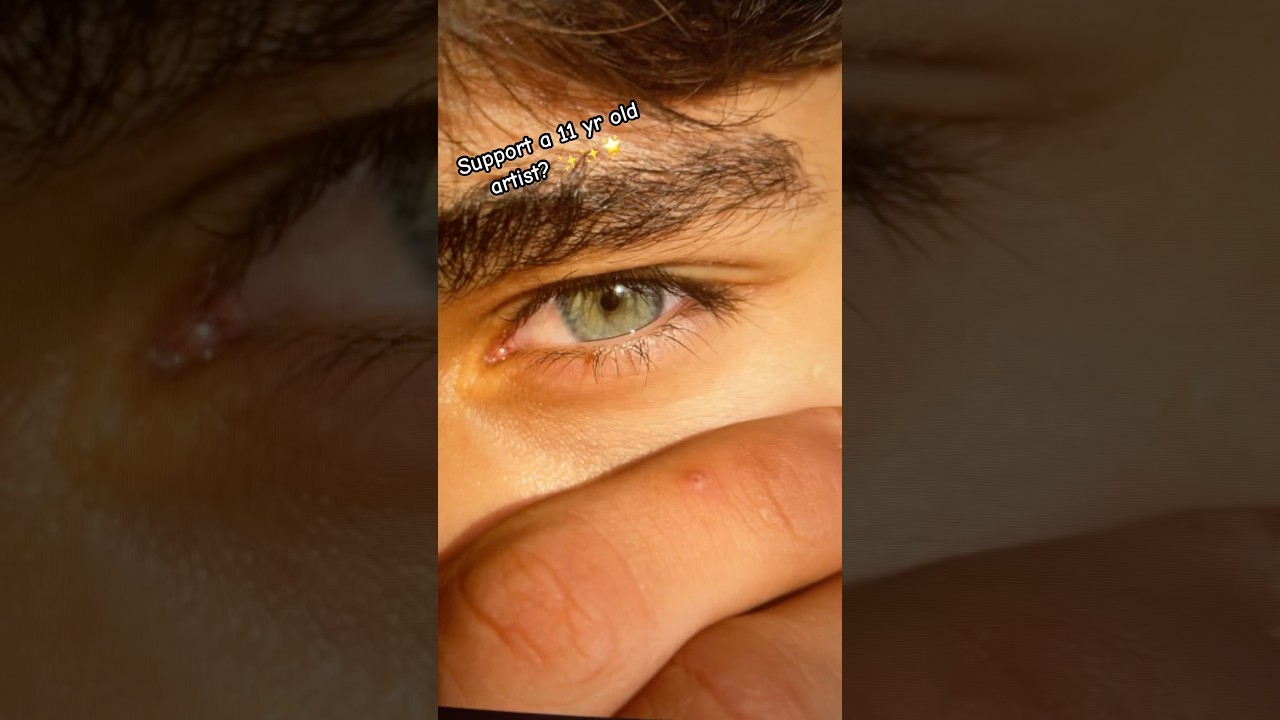 Support a young artist? #shorts #transition #tiktok #art #eyes #artist #fyp #drawing #arianagrande