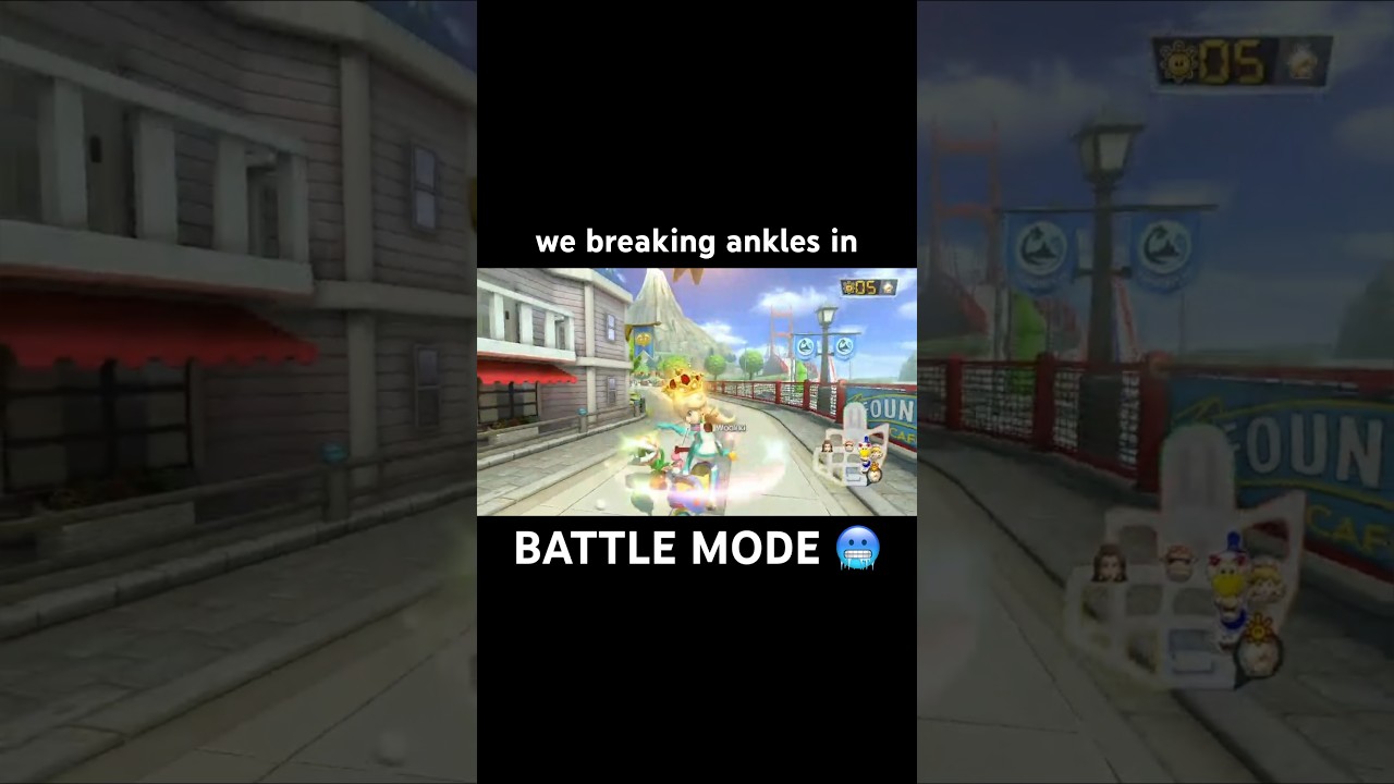 breaking ankles in battle mode shine thief #mario #mariokart #mk8dx #nintendo