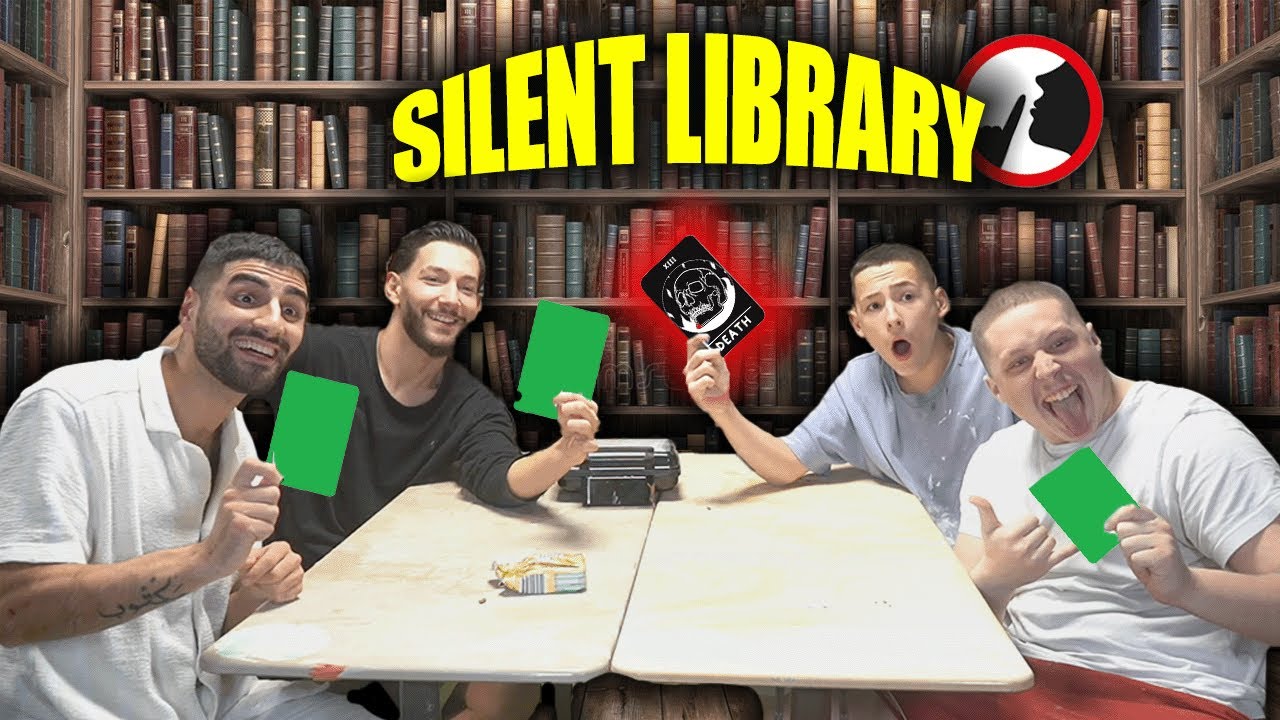 SILENT LIBRARY KOMPLETTE ZERSTÖRUNG mit CEM TV & CENGIZ / Jordan & Semih