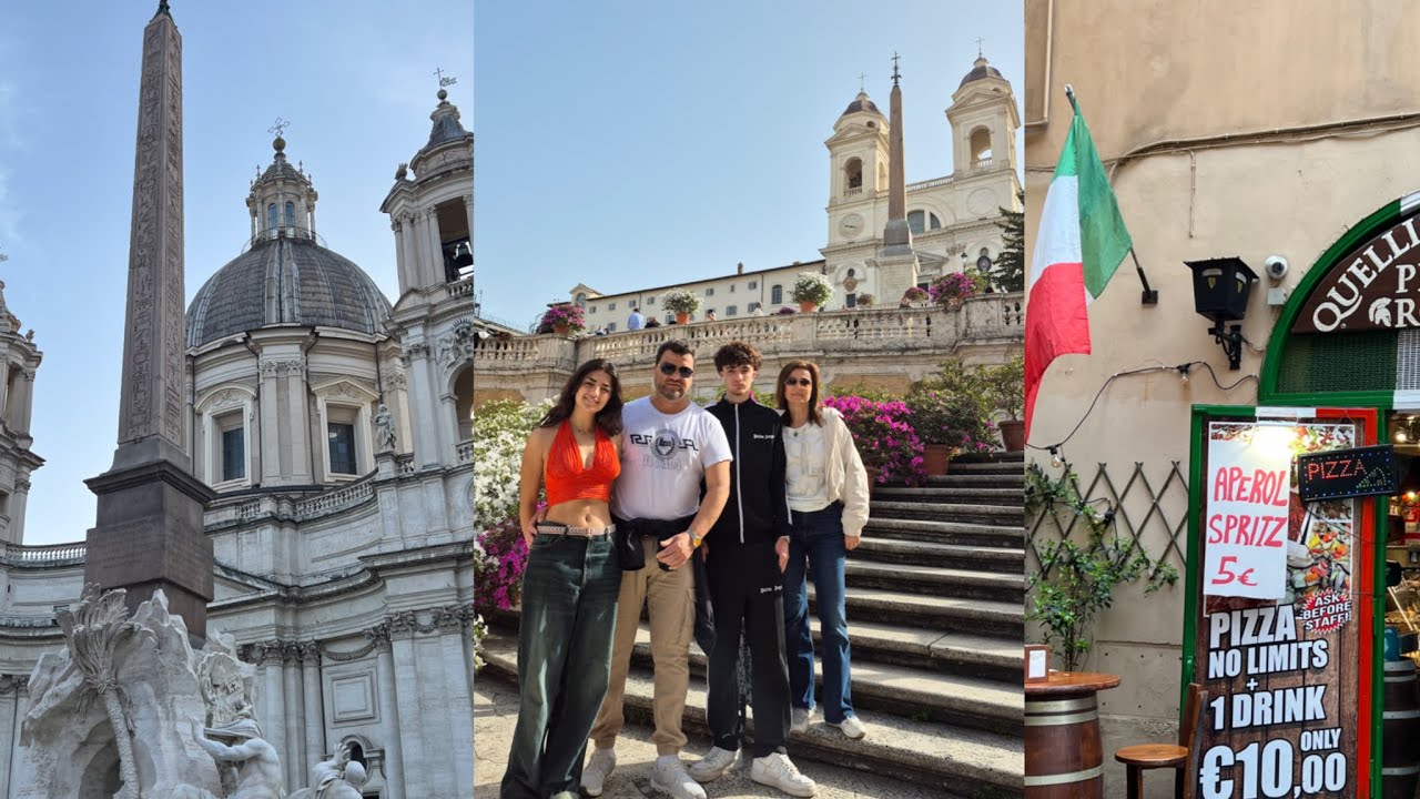 VLOG: NUESTRA PRIMERA VEZ EN ROMA
