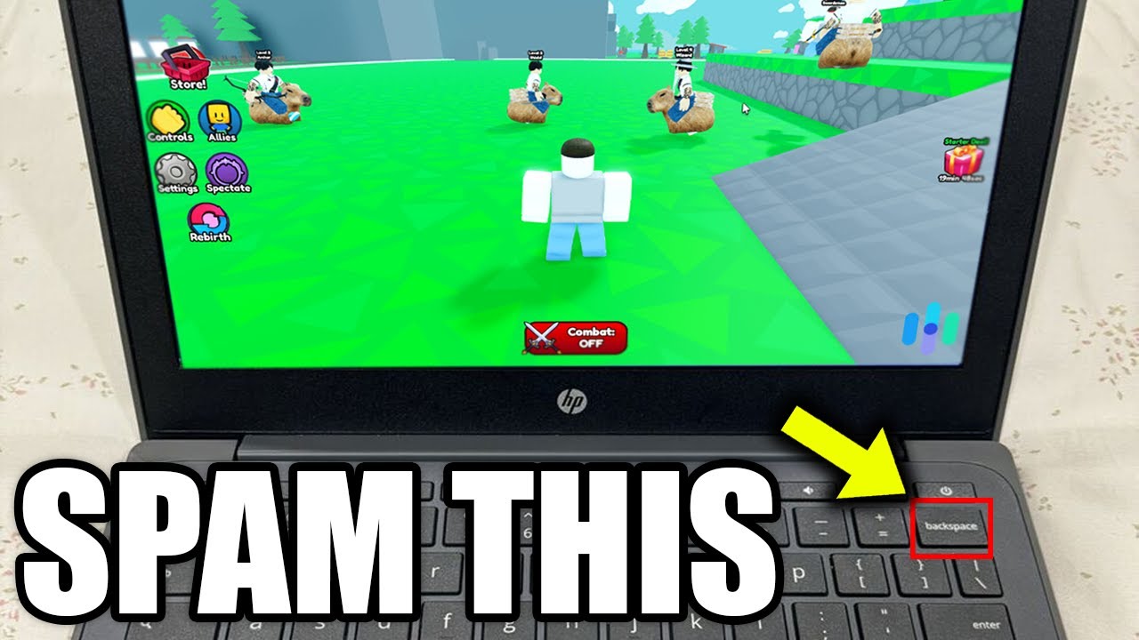 Как играть в ROBLOX на школьном Chromebook...