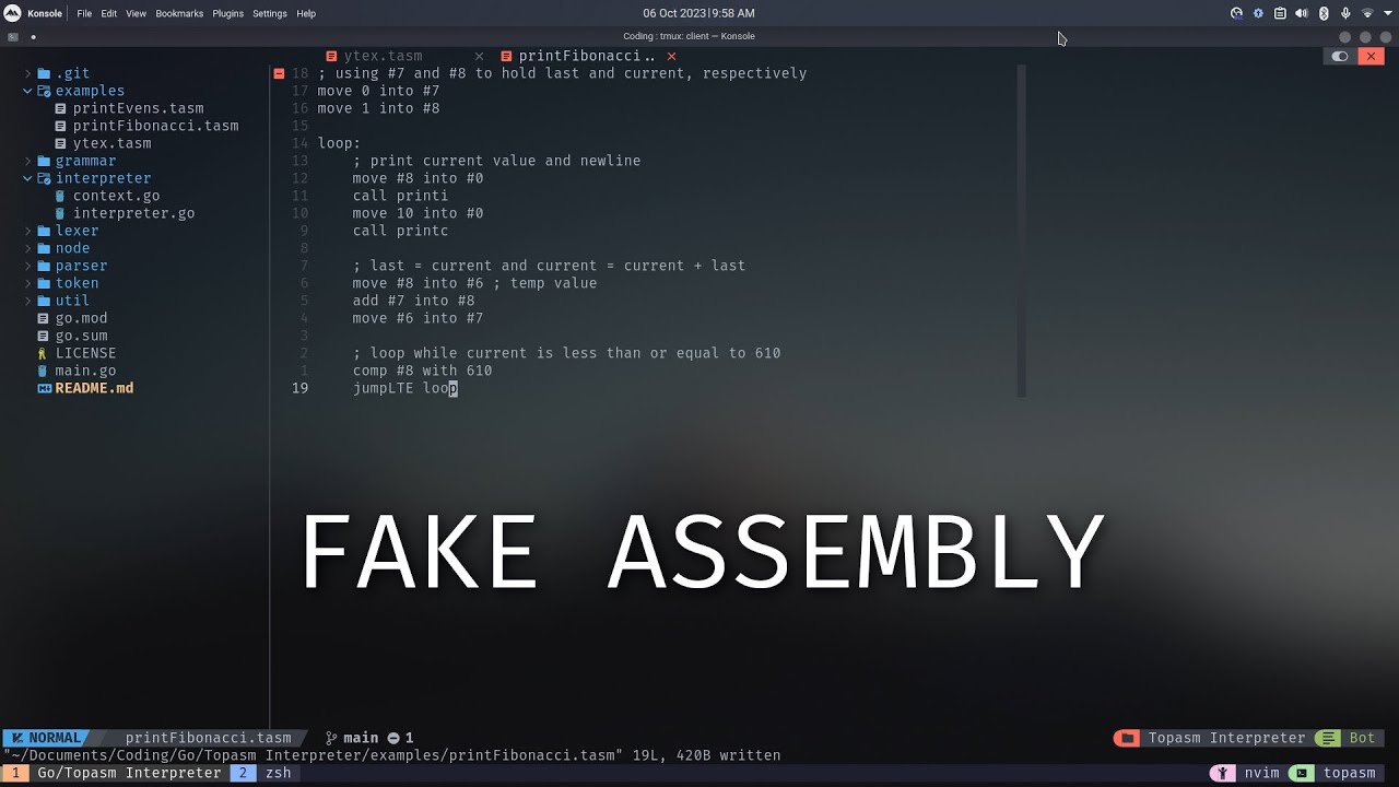 Introduction to The Obviously Practical Assembly (Language)