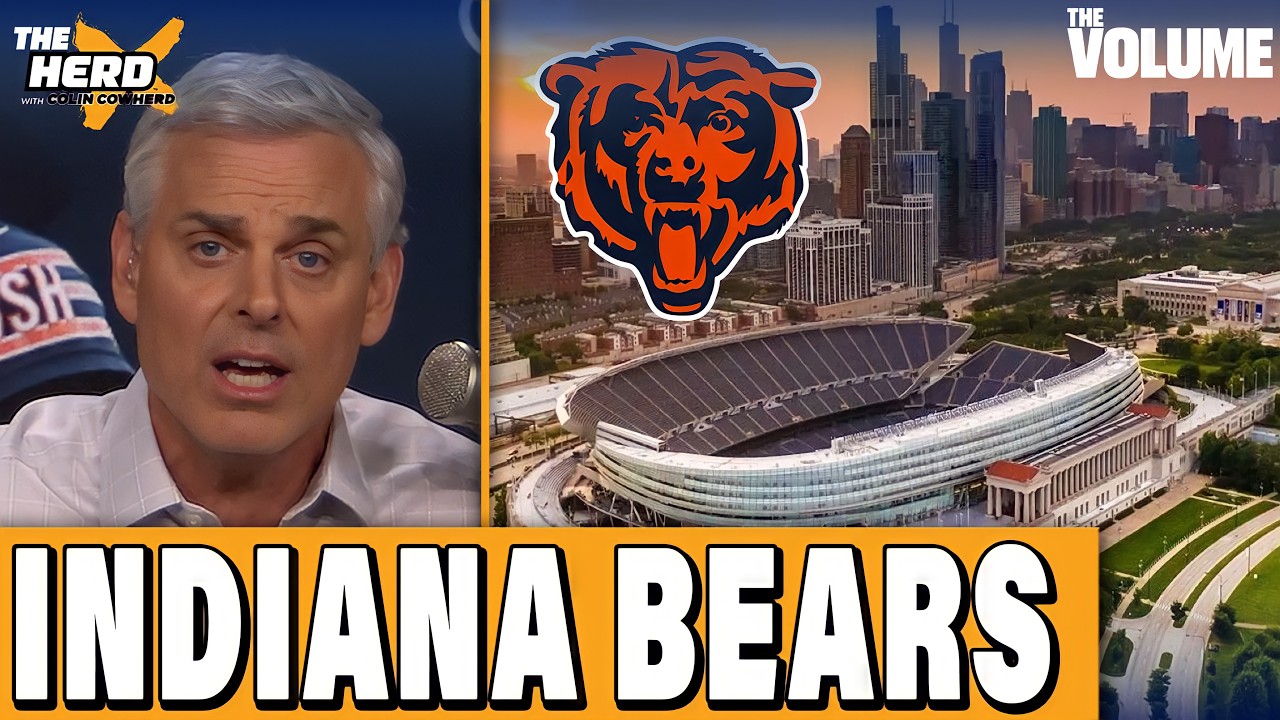 Реакция Колина Коухерда: &laquo;Чикаго Беарз&raquo; переезжают в Индиану? | THE HERD NFL