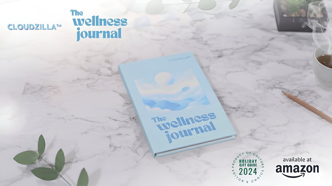 Introducing The CLOUDZILLA Wellness Journal - Available now on Amazon!