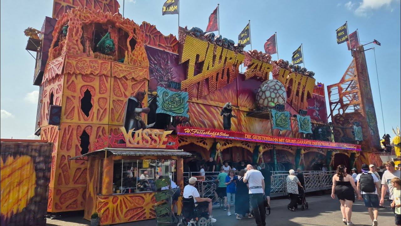Die Fahrt zur Hölle in Bad Kreuznach Nixwieenunner Jahrmarkt 2025 🎡 