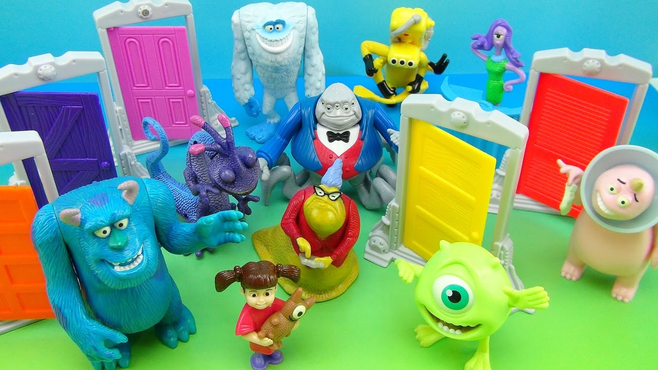 MONSTERS INC DISNEY HAPPY MEAL COLLECTION