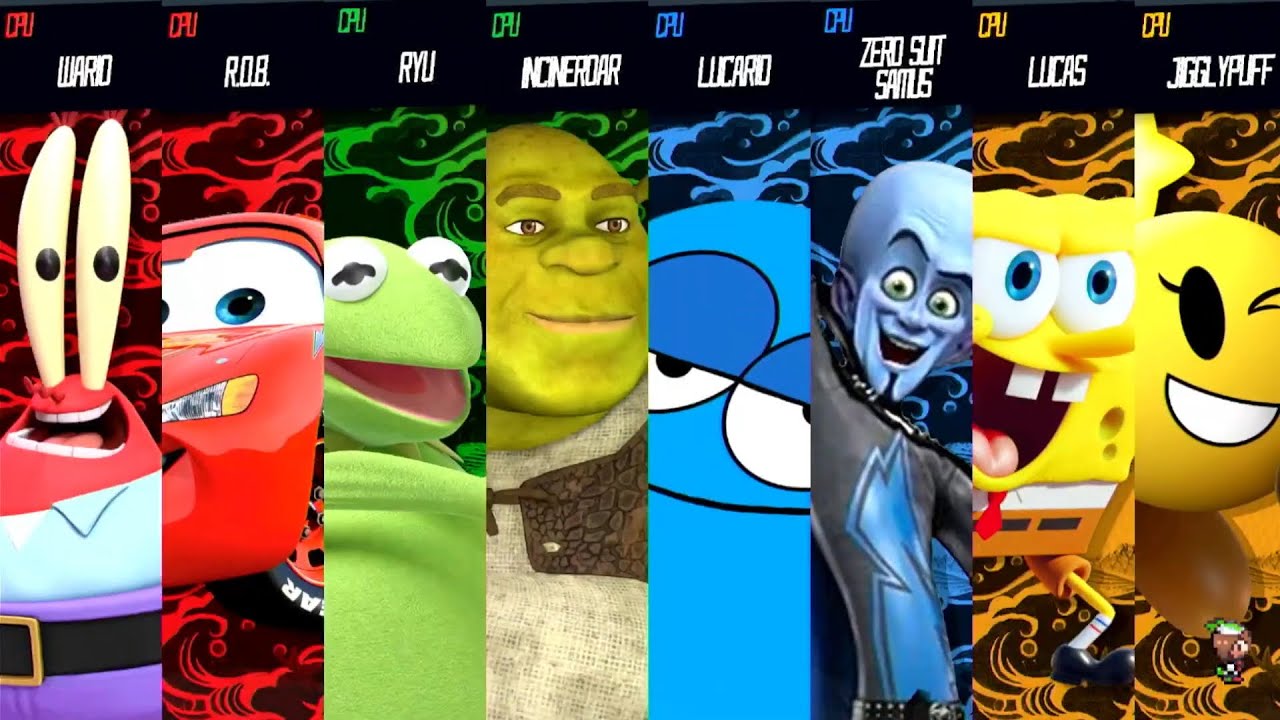 Team Color Battle - Requested Smash Bros Battle