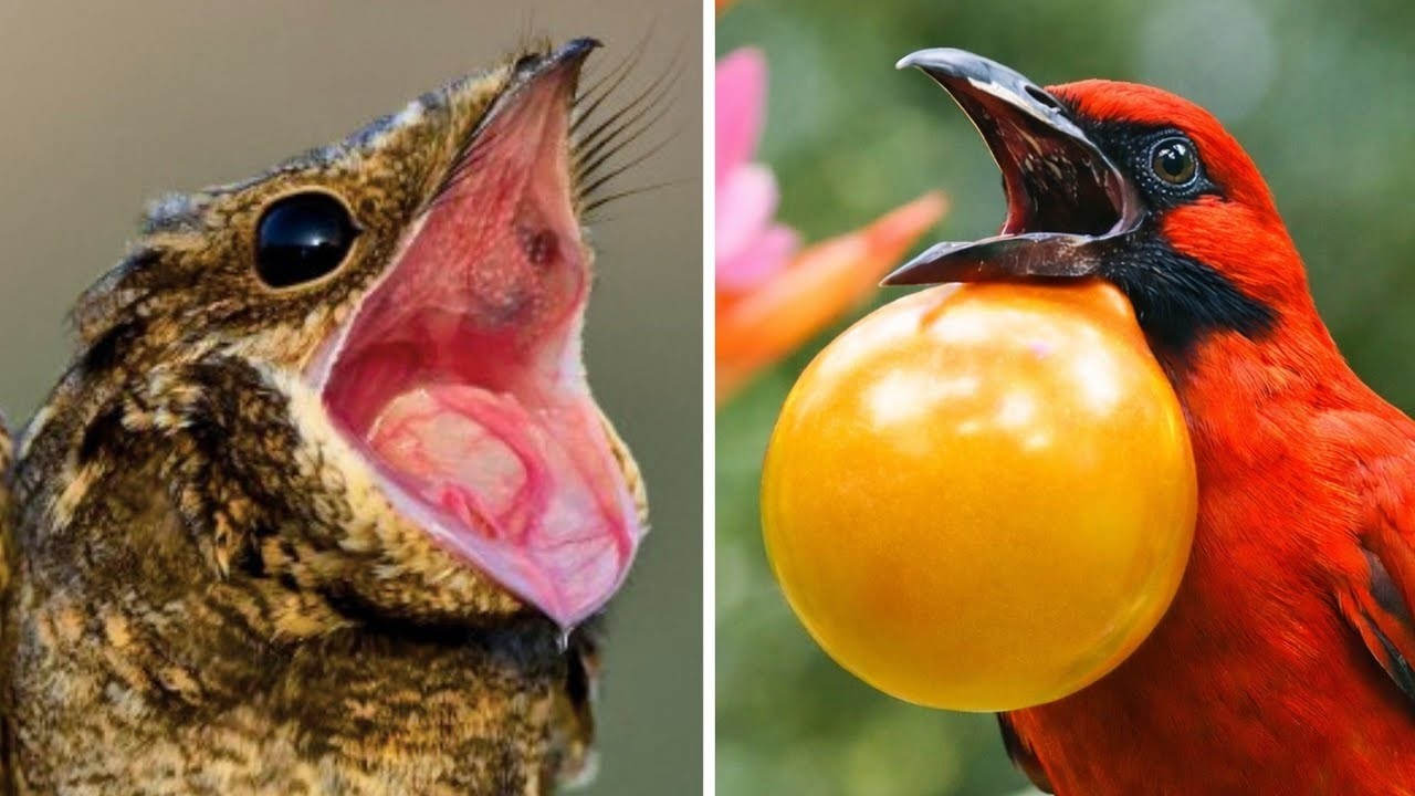 ¡20 AVES CON CANTOS Y SONIDOS EXTRAÑOS QUE TE VAN A SORPRENDER! PT. 2
