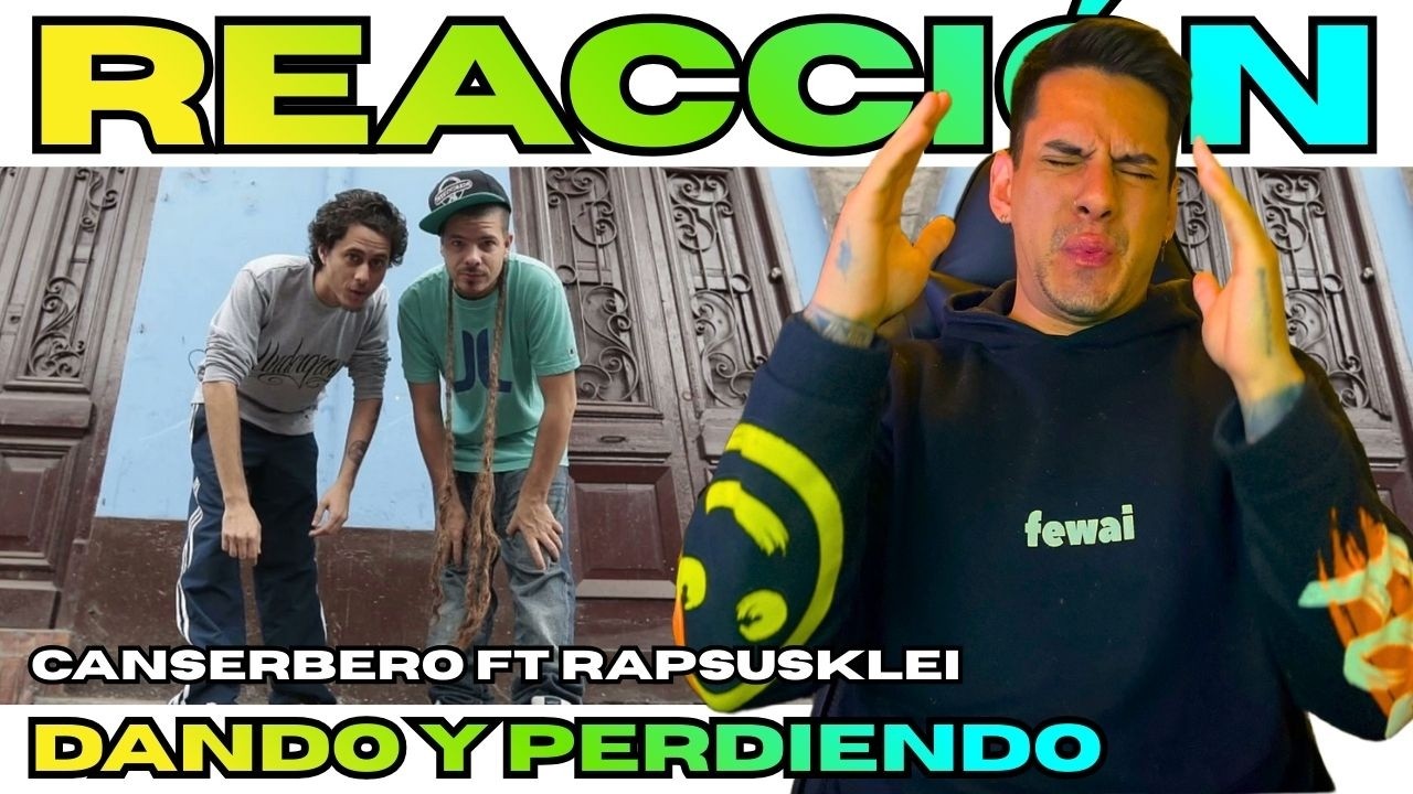 ARGENTINO REACCIONA // DANDO Y PERDIENDO - CANSERBERO & RAPSUSKLEI // ESTO LO ESCUCHA EL ALMA!