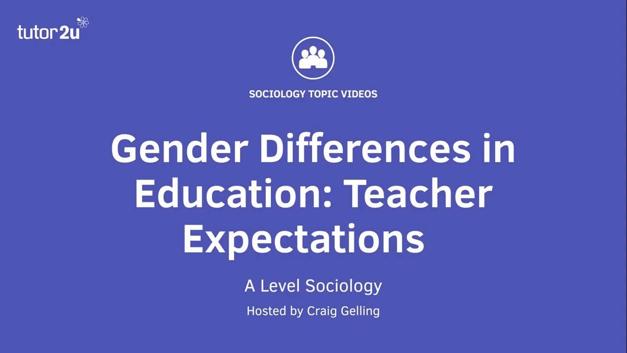 Education: Gender and Teacher Expectations