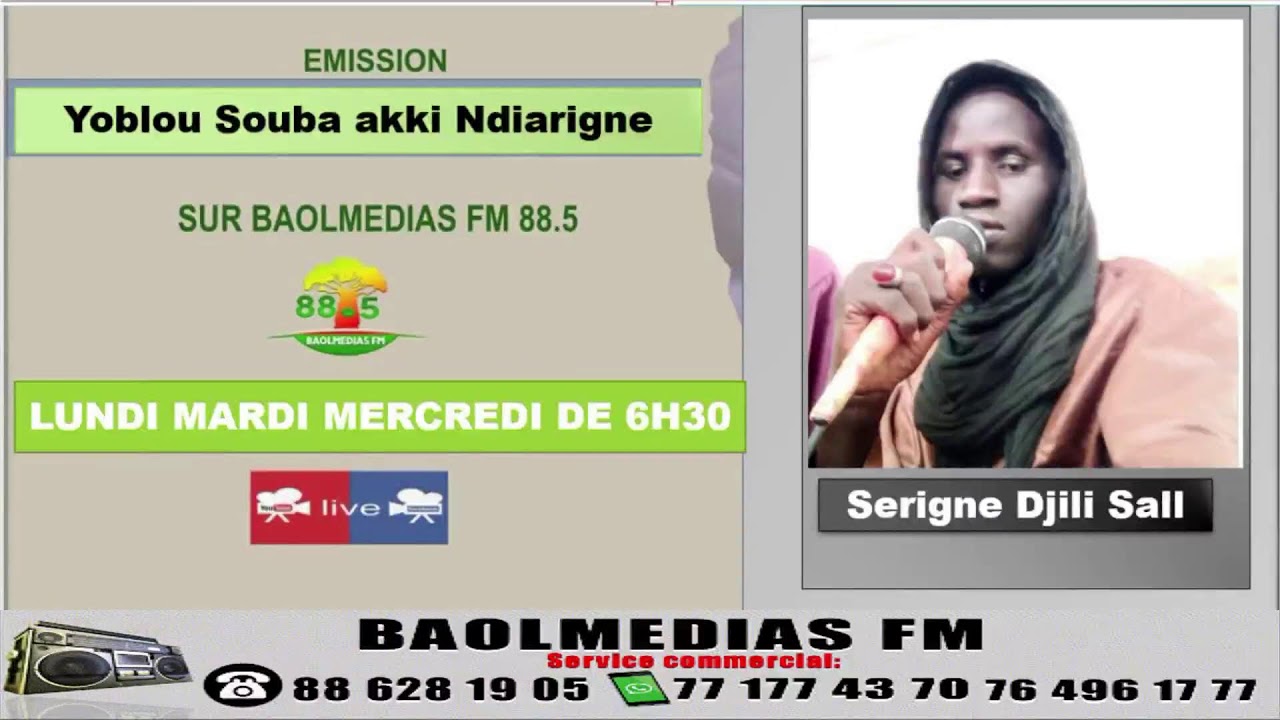 (🔴Direct- )(Radio BaolmediasFM Religion—La voix de l'Islam
