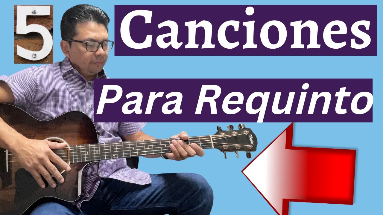 5 Canciones para practicar las escalas { Requintear } vicente -los brios- los bukis-la migra