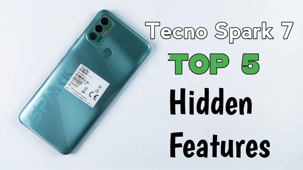 Tecno Spark 7 Top 5 | Hidden Features, You Must, Tips And Tricks