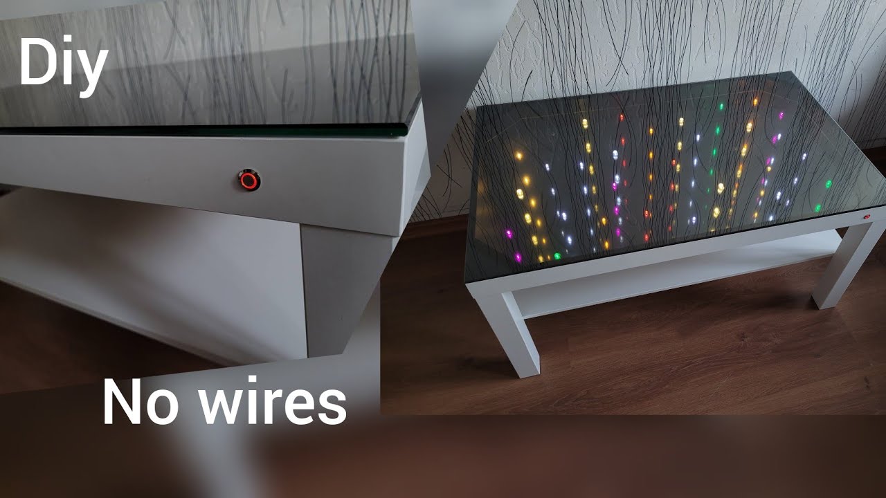 Upgrade 90lvl ikea table, how to make infinity mirror coffee table