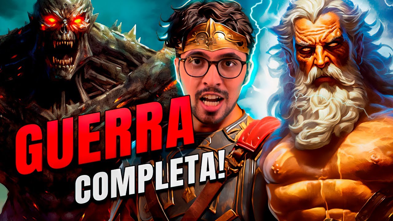 GUERRA DOS TITÃS - O VÍDEO MAIS COMPLETO da TITANOMAQUIA