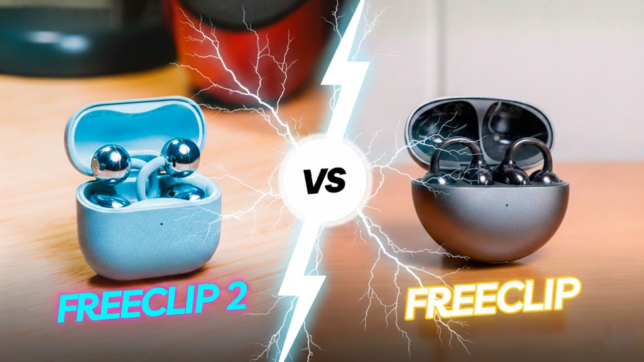MUCHOS CAMBIOS! 🎧 Huawei FreeClip 2 vs Huawei FreeClip COMPARATIVA en ESPAÑOL