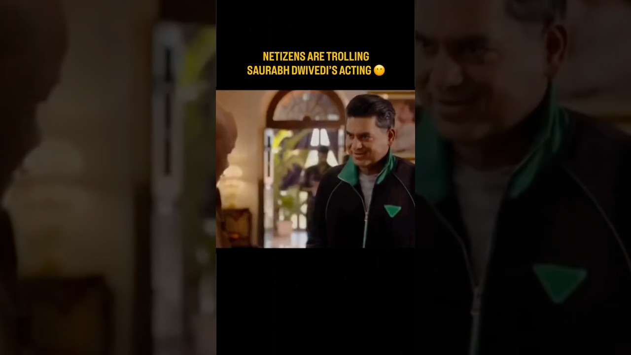 Saurabh Dwivedi Gets Brutally Trolled For His Acting In Kartavya 👀