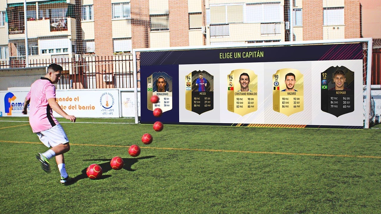 ¡FUT DRAFT CHALLENGE EN UN CAMPO DE FÚTBOL!