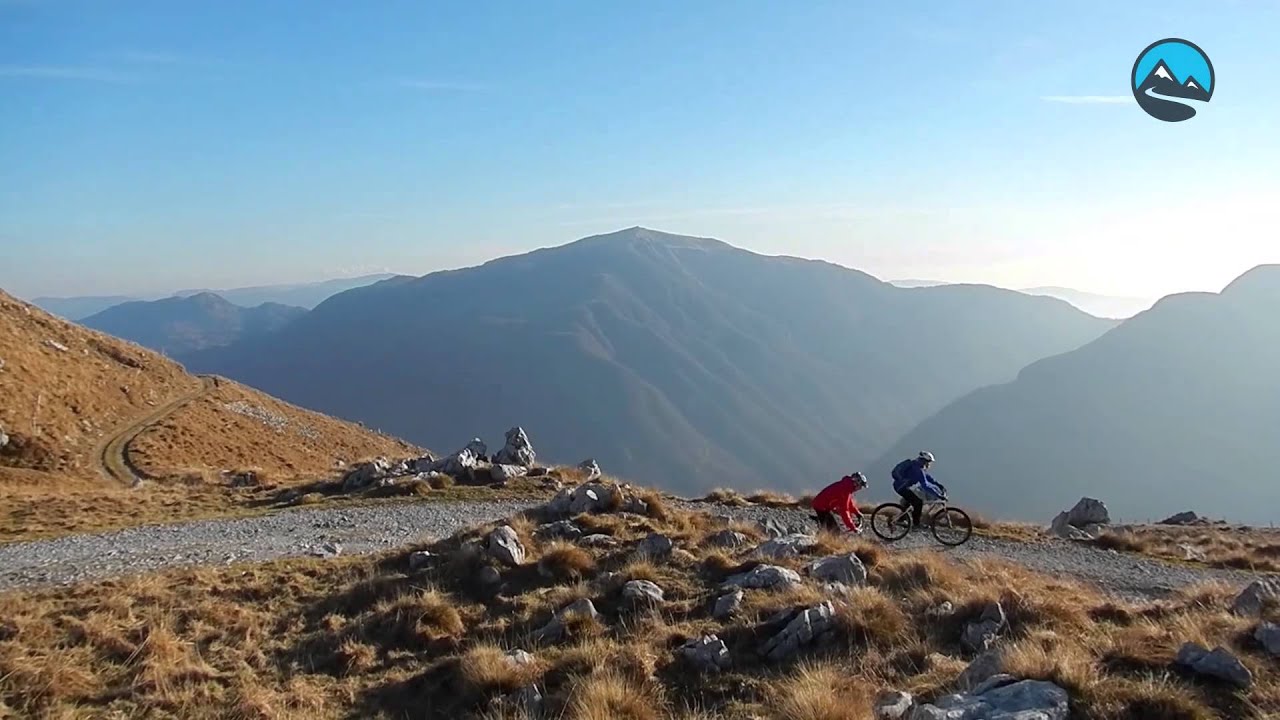 MTB on Stol mountain, Bovec, Slovenia