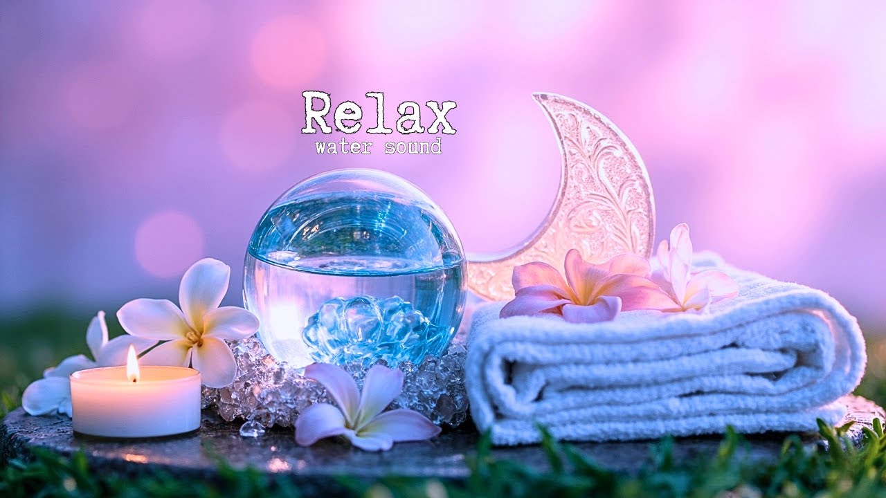 Relaxing Sleep Music + Bamboo Water Sounds 🌿 Deep Healing and Meditation Music | Calm Mind & Body