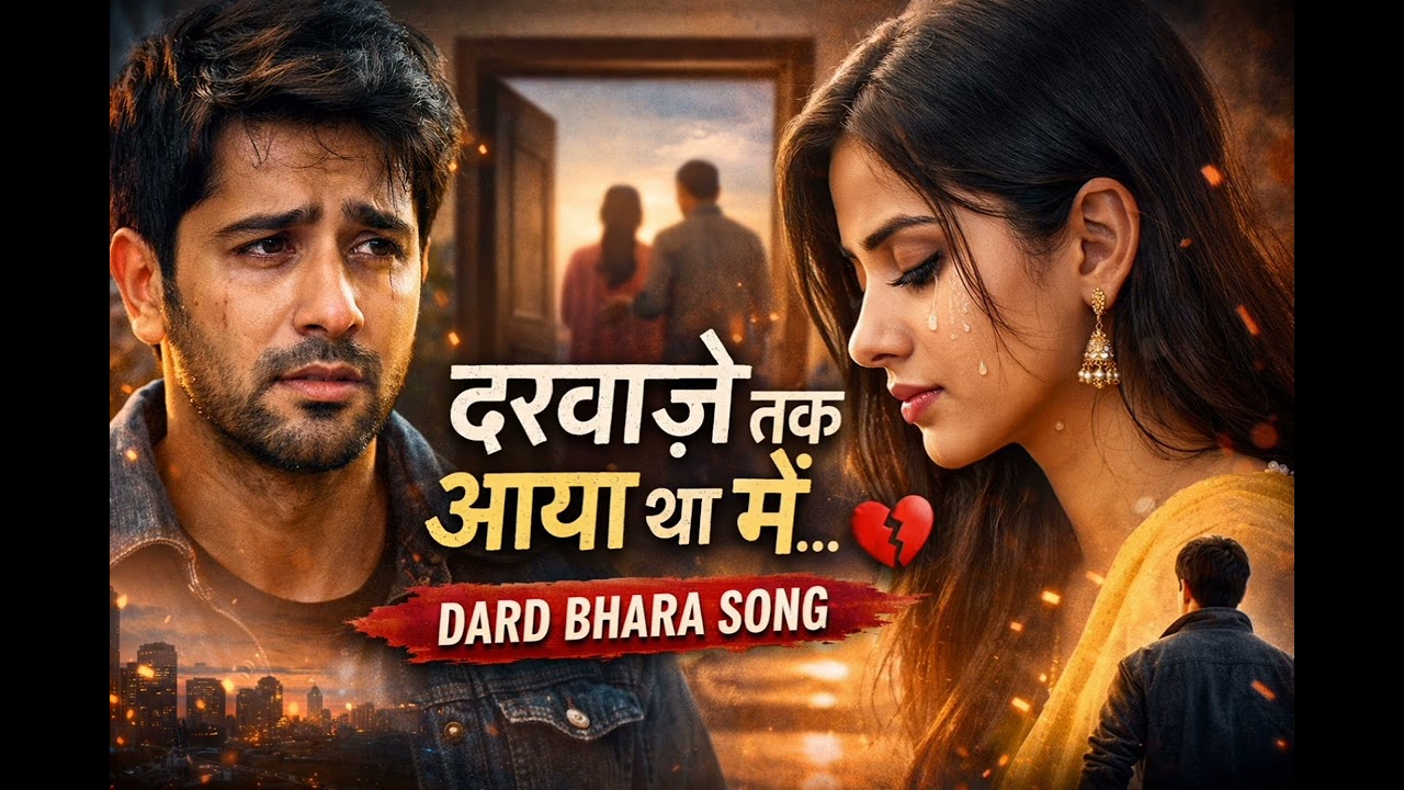Darwaze Tak Aaya Tha Main | Dard Bhara Sad Song | Heart Touching Breakup Song | Hindi Sad Song 2026 