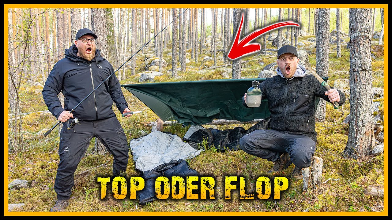 Amazon Müll oder Geheimtipp? Günstige Ausrüstung im 48h Survival-Test! Schweden mit unter 100€ Gear