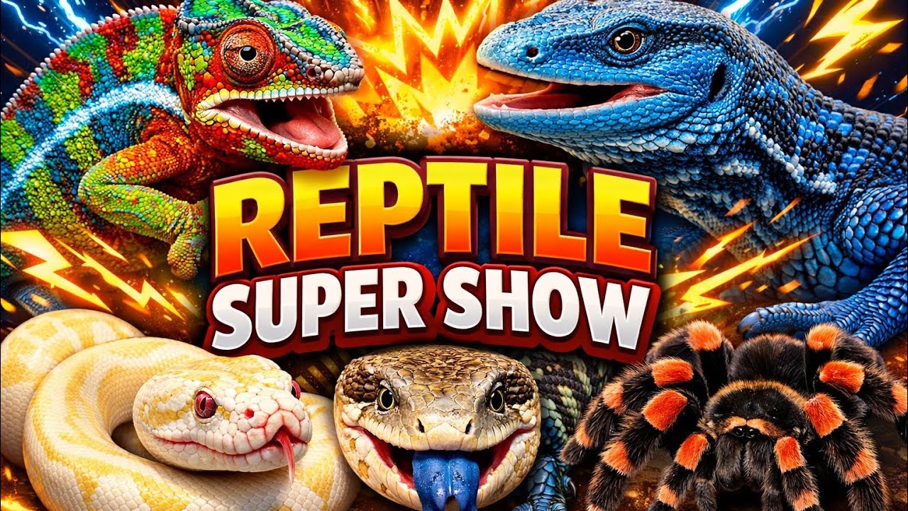 🐍 The Ultimate Reptile SuperShow Tour | Snakes, Lizards, Spiders & MORE!