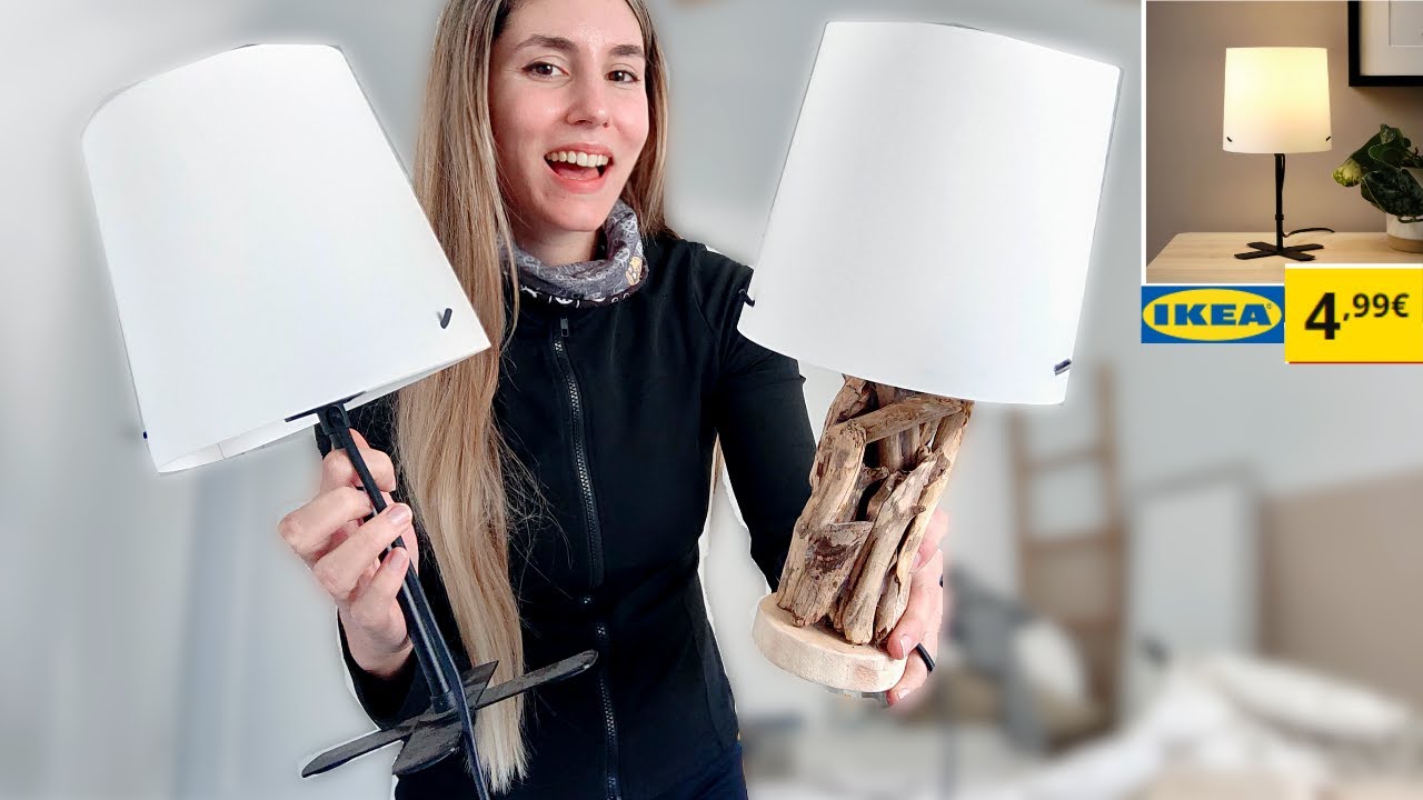 De LAMPARITA CUTRE a LAMPARITA de DISEÑO (GRATIS🤯) Decoración low cost para el apartamento ✌️