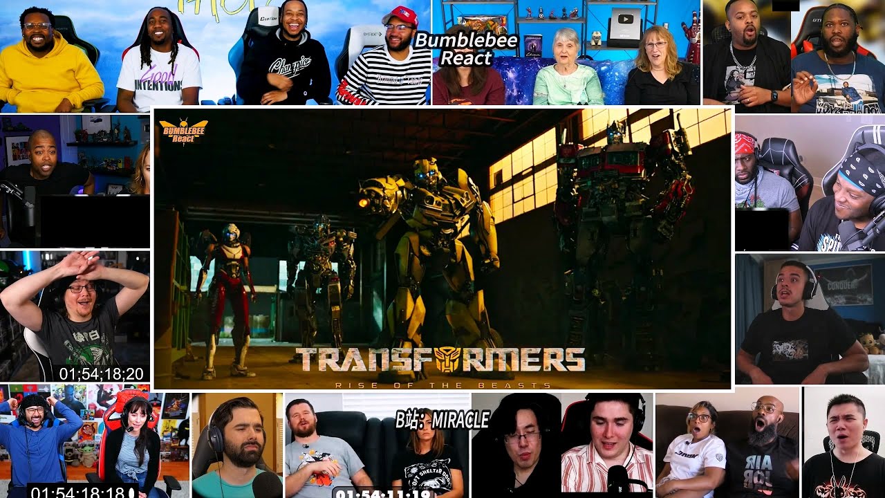 Meeting autobots scene | Transformers: Rise of the Beasts (2023) reaction mashup