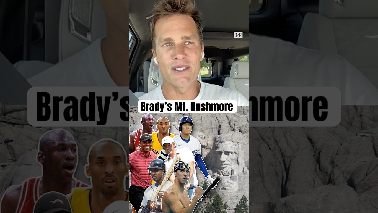Tom Brady just kept naming athletes 😅