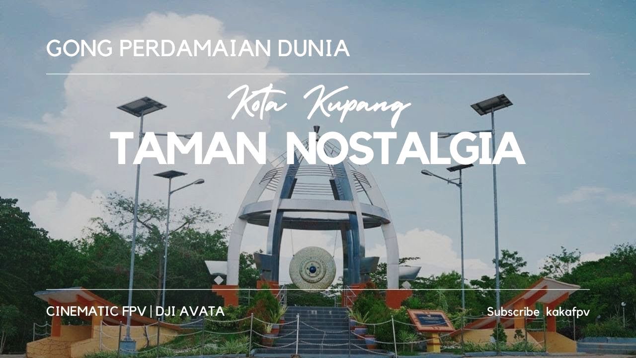 Mengintip Keindahan Taman Nostalgia Kupang dari SUDUT PANDANG BERBEDA | DJI Avata