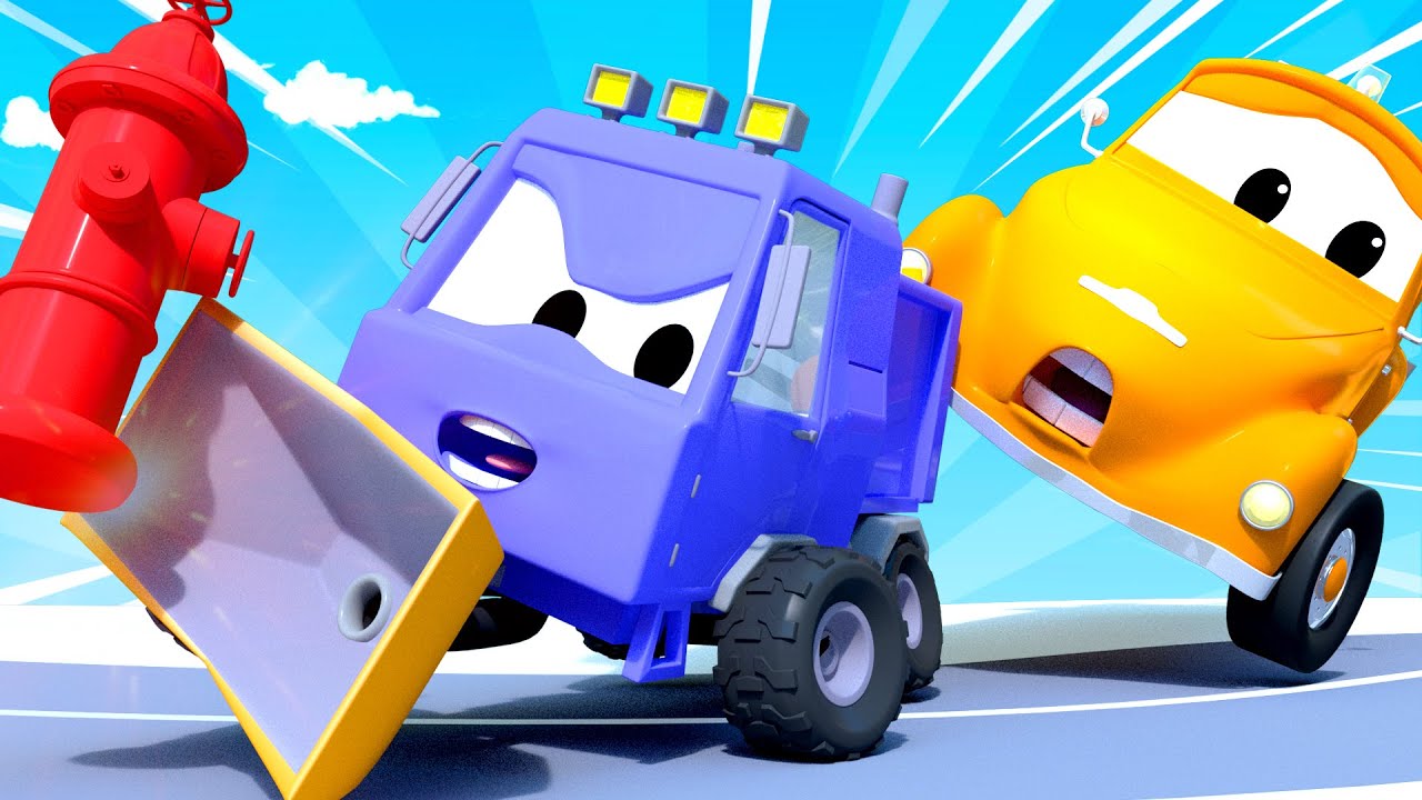 &Ccedil;ekici Tom  - Dikkat dağıtıcı - Araba Şehri 🚚  &Ccedil;ocuklar i&ccedil;in &ccedil;izgi filmler