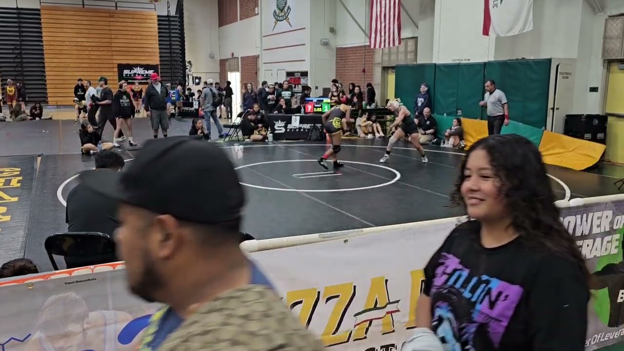 MEM. ⚡️Lady Chargers Bash Edison HS⚡️125 lbs. Division. 12/9/2023 3rd place