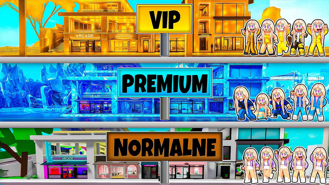BROOKHAVEN PODZIELONO NA POZIOMY ŻYCIA: NORMALNE, PREMIUM i VIP 😱