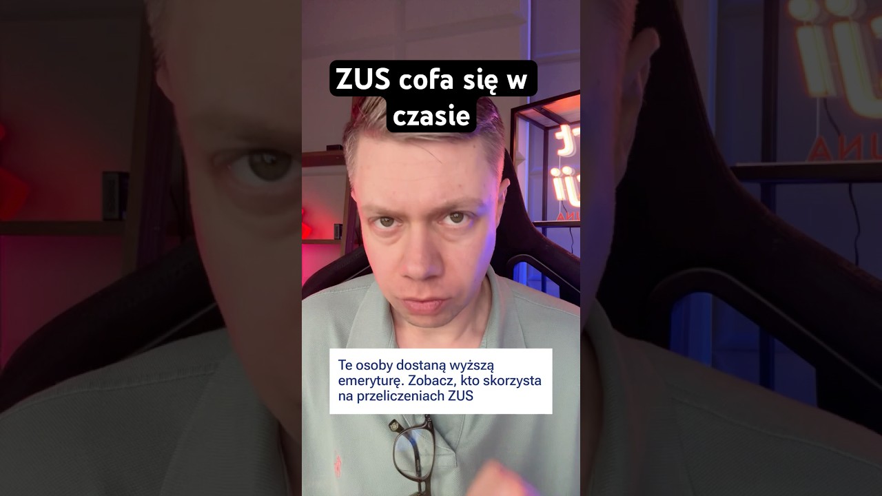 ZUS cofa się w czasie