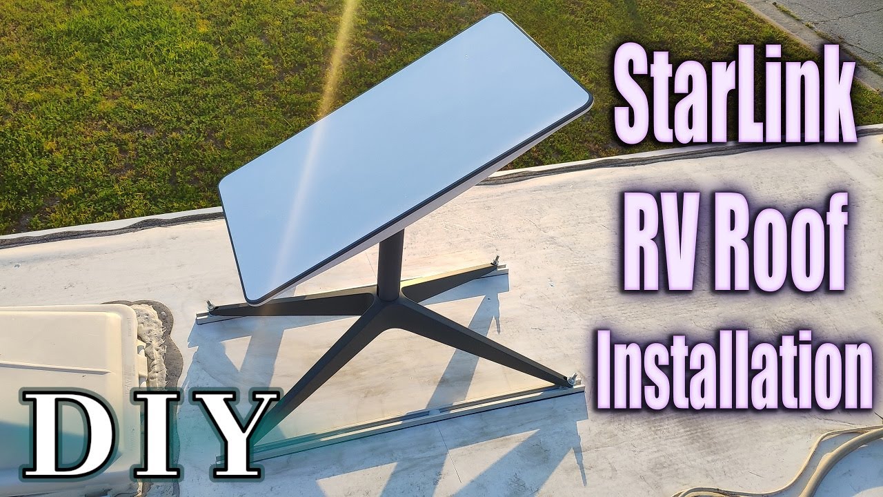 StarLink RV Roof Top Install