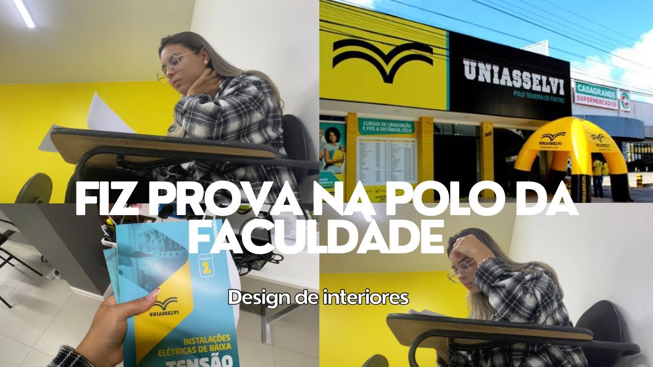 PRIMEIRA VEZ FAZENDO PROVA NA POLO DA UNIASSELVI EAD | BATEMOS 5k | #uniasselvi
